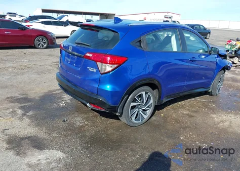 2019 Honda Hr-V Sport из США, поврежденный, VIN 3CZRU6H1XKG733841